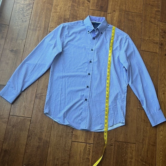 Con.Struct Slim Fit Stretch Button Down Shirt Size S - Picture 5 of 11